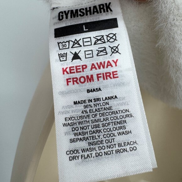 Gymshark Whitney Simmons Eyelash Knit Midi Halter Top woman’s size Large - Picture 8 of 9